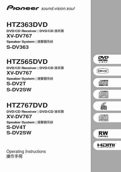 Pioneer Home Theater System S-DV2T-page_pdf